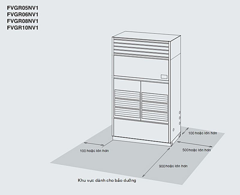 khoang-cach-lap-dat-may-lanh-tu-dung-daikin-dat-san-thoi-truc-tiep-fvgr05nv1-5-0hp-3-pha-10