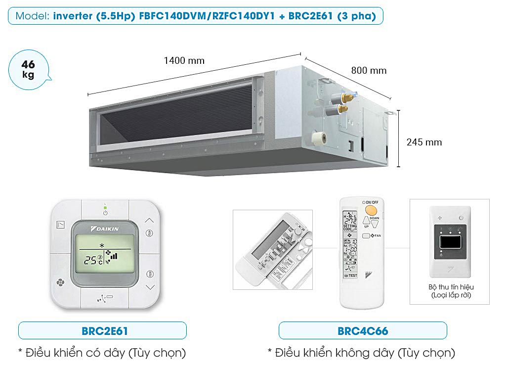 may-lanh-giau-tran-noi-ong-gio-daikin-inverter-55hp-fbfc140dvmrzfc140dy1-brc2e61-3-kich-thuoc