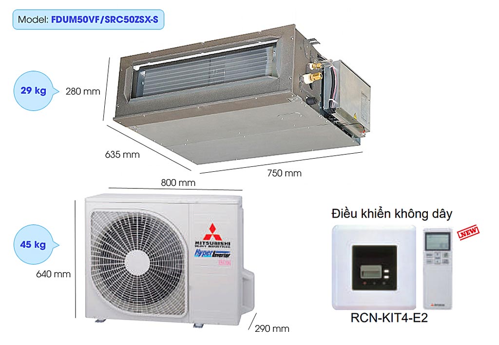 may-lanh-giau-tran-noi-ong-gio-mitsubishi-heavy-fdum50vf